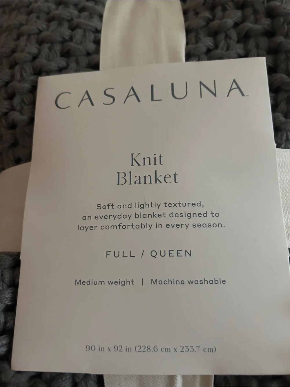 Casaluna chunky knit